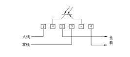 DDSY879-M型負載自動識別預付費電能表接線圖